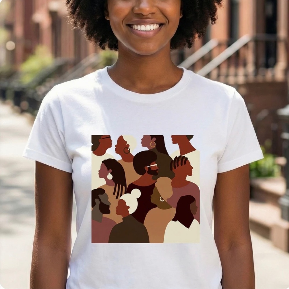 Diverse T-shirt Meaninful Black History New XXL 2XL 3XL Voices Inspiration